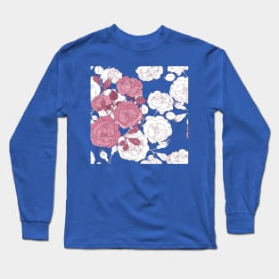 tender pink roses Long Sleeve T-Shirt